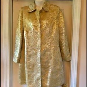Lane Bryant Gold Cocktail Jacket